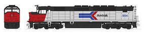 EMD SDP40F Type I Amtrak #504 N Scale Model Train Diesel Locomotive #1769201