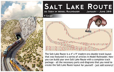 Kato N Salt Lake Route  Track Pack