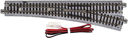 Kato #6 Electric Remote Turnout Unitrack Right Hand N Scale Nickel Silver Model Train Track #20203