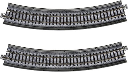 Kato Single Track Viaduct - Curved (R13 3/4 - 30) N Scale Nickel Silver Model Train Track #20531