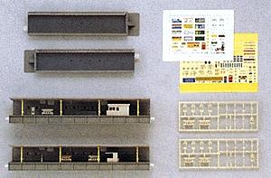 Kato One-Side Platform Complete Set N Scale Model Railroad Building #20815