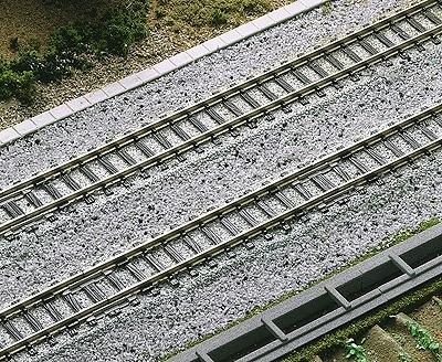 ballasting model railway track