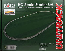 Kato Starter Set GE C44-9W Union Pacific HO Scale Model Train Set #302010