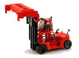 Kato Mobile Container Lift (Handler) Assembled Red N Scale Model Railroad Vehicle #31631 Kato Mobile Container Lift (Handler) Assembled Red N Scale Model Railroad Vehicle #31631