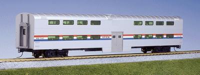 Kato Pullman Bi-Level 4-Window Coach Amtrak (Phase III) HO Scale Model Train Passenger Car #356031
