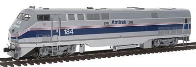 Kato GE P42 Genesis - Standard DC - Amtrak #184 HO Scale Model Train Diesel Locomotive #376107