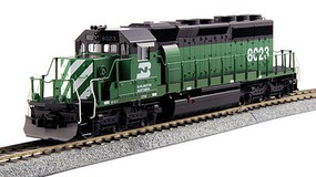 Kato EMD SD40-2 Mid-Production Standard DC Burlington Northern #8023 (Cascade Green, white, black) Kato EMD SD40-2 Mid-Production Standard DC Burlington Northern #8023 (Cascade Green, white, black)