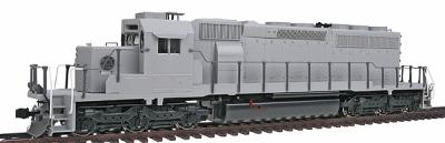 Kato EMD SD40-2 Mid-Production Undecorated HO Scale Model Train Diesel Locomotive #376610