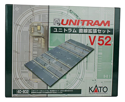 Kato V52 Unitram Double Street Expansion N Scale Model Railroad Road Accessory #40802