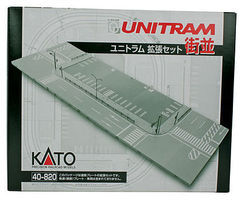 Kato Unitram Street Set N Scale Model Railroad Road Accessory #40820 Kato Unitram Street Set N Scale Model Railroad Road Accessory #40820