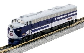 Kato EMD E8A Wabash #1009 N Scale Model Train Diesel Locomotive #wabash