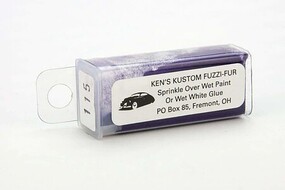 Kens Purple Fuzzi Fur Plastic Model Vehicle Accessory Kit 1/24-1/25 Scale #115