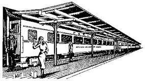 Keystone Passenger Shelter HO Scale Model Railroad Building #117