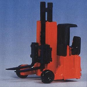 Kibri Small Forklift (Red) Kit HO Scale Model Railroad Vehicle #11756