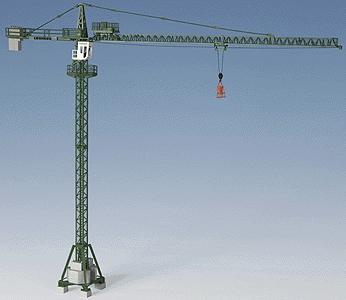Kibri European Construction Equipment - Liebherr Tower Crane - HO-Scale