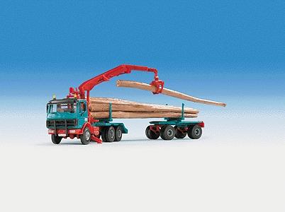 3-Axle Cabover Logging Truck Kit w/ Skeleton Body