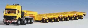 Kibri Mercedes Heavy Haulage Unit Kit HO Scale Model Railroad Vehicle #13552 Kibri Mercedes Heavy Haulage Unit Kit HO Scale Model Railroad Vehicle #13552