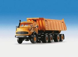 Kibri Mercedes Articulated Sand/Gravel Truck HO Scale Model Vehicle #14025 Kibri Mercedes Articulated Sand/Gravel Truck HO Scale Model Vehicle #14025