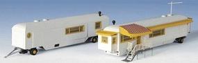 Kibri House Trailers (2) HO Scale Model Railroad Vehicle #15704 Kibri House Trailers (2) HO Scale Model Railroad Vehicle #15704