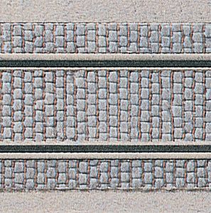 Kibri Cobblestone w/Grooves for Track Plastic Sheet HO Scale Model Railroad Scratch #34125