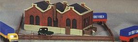 Kibri Warehouse Building Kit Z Scale Model Railroad Building #36604