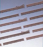 Kibri Fencing w/Gates Kit N Scale Model Railroad Building Accessory #37225