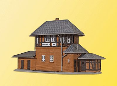 Kibri Grunzbach Signal Box Kit N Scale Model Railroad Building #37402