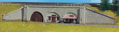 Kibri Retaining Walls w/Supporting Sections (Various Arch Printing) N Scale Model Railroad #37671