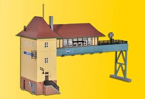 Kibri Krefeld Signal Tower w/Over-Track Platform Kit