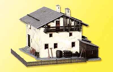 Kibri Mountain House in Sils Kit HO Scale Model Railroad Building #38812