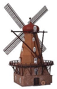 Kibri Hammarlunda Windmill Kit HO Scale Model Railroad Building #39151