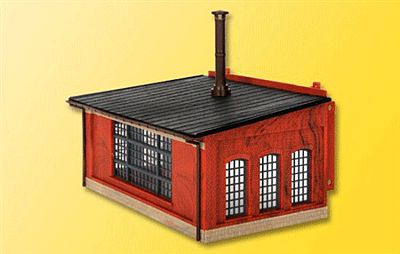 Kibri Add-On Stall for Engine Shed Kit HO Scale Model Railroad Building #39454