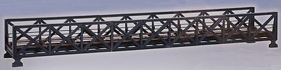 Kibri Framework Steel Bridge w/o Bridgeheads (Single Track) HO Scale Model Railroad Bridge #39702