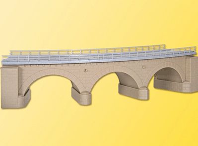 Kibri Curved Stone Bridge - Single Track 45 Degrees (415-425MM) 37 x 8 x 6.8cm