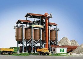 Kibri Construction Gravel Works HO Scale Model Railroad Building Kit #39805