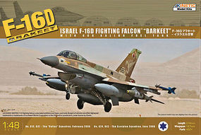 Kinetic-Model F16D Brakeet Fighting Falcon Israeli AF Aircraft Plastic Model Airplane Kit 1/48 #48009 Kinetic-Model F16D Brakeet Fighting Falcon Israeli AF Aircraft Plastic Model Airplane Kit 1/48 #48009