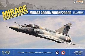 Kinetic-Model Mirage 2000B/N/D Multi-Role Combat Fighter Plastic Model Airplane Kit 1/48 Scale #48032 Kinetic-Model Mirage 2000B/N/D Multi-Role Combat Fighter Plastic Model Airplane Kit 1/48 Scale #48032