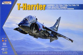 Kinetic-Model HarrierT2/T2A/T2N/T4/T4N/T8 Plastic Model Airplane Kit 1/48 Scale #48040