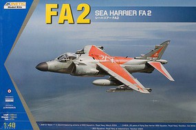 Kinetic-Model Sea Harrier FA2 Plastic Model Airplane Kit 1/48 Scale #48041