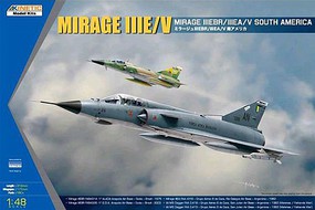 Kinetic-Model Mirage IIIEBR/IIIEA IAI M5 Plastic Model Airplane Kit 1/48 Scale #48052