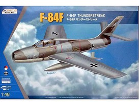 Kinetic-Model F-84F Thunderstreak Plastic Model Airplane Kit 1/48 Scale #48068