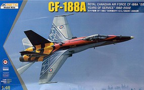Kinetic-Model CF-188A RCAF 20 Years Service Plastic Model Airplane Kit 1/48 Scale #48079