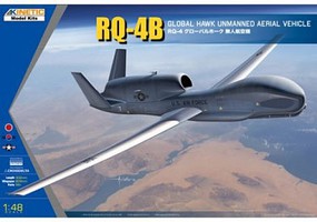 Kinetic-Model RG-4B Global Hawk Unmanned Aerial Vehicle Plastic Model Airplane Kit 1/48 Scale #48084