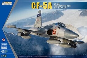 Kinetic-Model CF5A Freedom Fighter Plastic Model Airplane Kit 1/48 Scale #48109