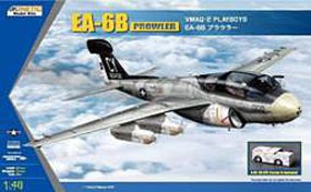 Kinetic-Model EA-6B Prowler w/Tractor Plastic Model Airplane Kit 1/48 Scale #48112