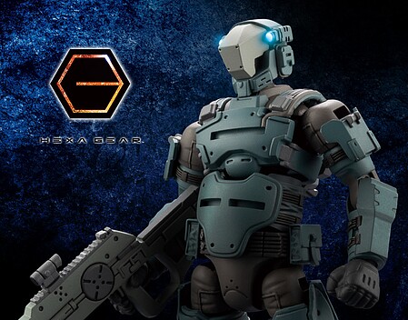 Kotobukiya Hexa Gear - Governor Warmage Cerberus Snap Together Plastic Model Figure 1/24 Scale #hg062