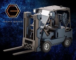 Kotobukiya Hexa Gear Dark Blue Forklift Plastic Model Forklift Kit 1/24 Scale #hg090