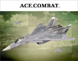 Kotobukiya Ace Combat CFA-44 (GRAY) Snap Together Plastic Model Airplane Kit 1/144 Scale #kp613