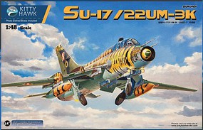 KittyHawk Su17/22 UM3K Fitter G Fighter Plastic Model Airplane Kit 1/48 Scale #80147 KittyHawk Su17/22 UM3K Fitter G Fighter Plastic Model Airplane Kit 1/48 Scale #80147