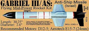 Gabriel III/AS Pro Level 4 Model Rocket Kit #10